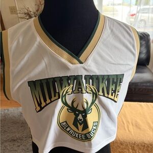 Milwaukee Bucks Women's White Jersey